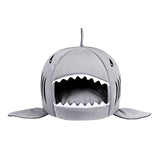 Panier pour chien ou chat en forme de requin ! Niche confortable pour animaux