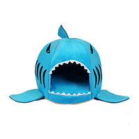 Panier pour chien ou chat en forme de requin ! Niche confortable pour animaux