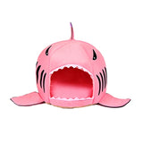 Panier pour chien ou chat en forme de requin ! Niche confortable pour animaux