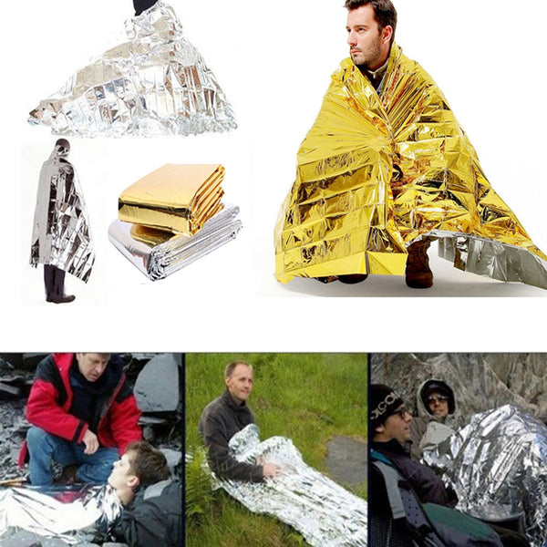 Couverture de survie isothermique imperméable