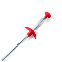 Tige flexible avec pince pour nettoyer évier, lavabo, tuyauterie. Drain serpent 60cm