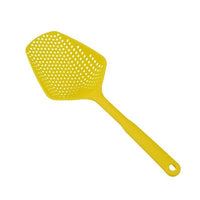 Louche égouttoir. Grosse cuillère pour égoutter les pâtes riz etc en se servant