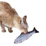 Jouet peluche poisson pour chats