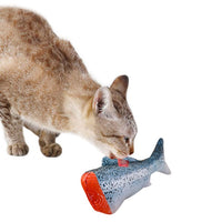 Jouet peluche poisson pour chats