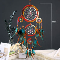 Attrape rêve avec plumes, plusieurs modèles ! 60 à 110cm