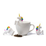 Infuseur à thé en forme de chat, licorne, écureuil, chouette, poisson