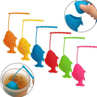 Infuseur à thé en forme de chat, licorne, écureuil, chouette, poisson