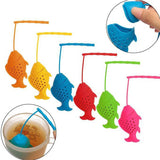 Infuseur à thé en forme de chat, licorne, écureuil, chouette, poisson