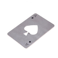 Carte outils multifonctions. Format carte de crédit en acier inoxydable, couteau, clés, décapsuleur, règle etc
