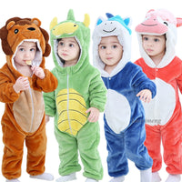 Costumes pyjamas animaux pour bébés (3 mois à 2 ans)