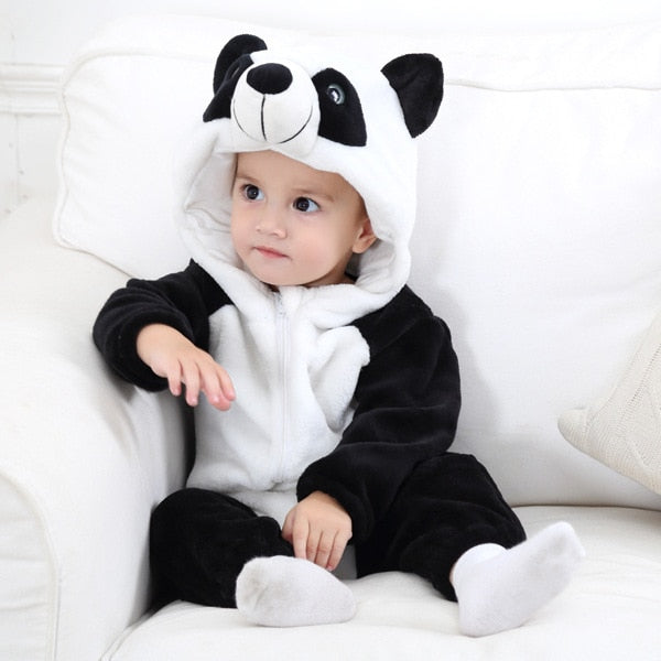 Costumes pyjamas animaux pour bébés (3 mois à 2 ans) – Stock de
