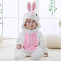 Costumes pyjamas animaux pour bébés (3 mois à 2 ans)