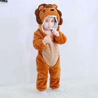 Costumes pyjamas animaux pour bébés (3 mois à 2 ans)