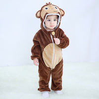 Costumes pyjamas animaux pour bébés (3 mois à 2 ans)