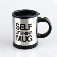 Tasse auto-mélangeuse 400ml. Mug qui se remue tout seul !