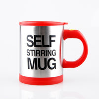 Tasse auto-mélangeuse 400ml. Mug qui se remue tout seul !