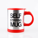 Tasse auto-mélangeuse 400ml. Mug qui se remue tout seul !