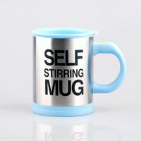 Tasse auto-mélangeuse 400ml. Mug qui se remue tout seul !
