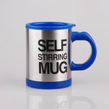 Tasse auto-mélangeuse 400ml. Mug qui se remue tout seul !