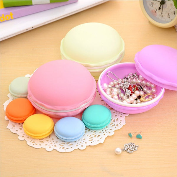 Boite ou Porte monnaie mignon en forme de macaron