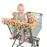 Protection bébé pour caddie. Housse de siège, couverture pour chariot de courses