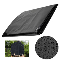 Housse de protection opaque noire pour cuve IBC de 1000 litres. Bâche pour container de récupération d'eau