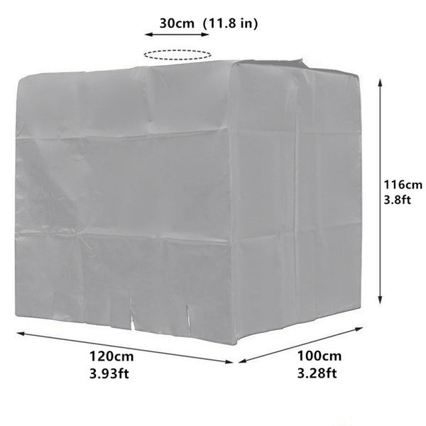 Boxprotec  Housse de protection pour cuve de 1 000 litres en toile PVC.