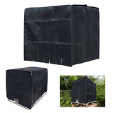 Housse de protection opaque noire pour cuve IBC de 1000 litres. Bâche pour container de récupération d'eau