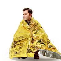 Couverture de survie isothermique imperméable