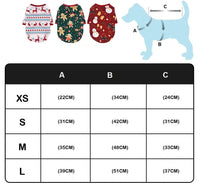 Déguisement de Noël pour chien ou chat, costume de renne