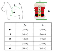 Déguisement de Noël pour chien ou chat, costume de renne