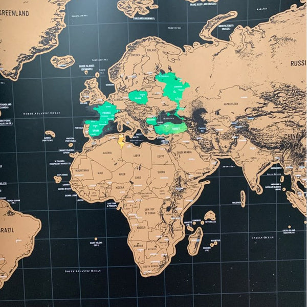 Carte du monde à offrir : 6 modèles testés et approuvés ! - Globe trekkeuse