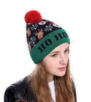 Bonnet de Noël lumineux qui clignote