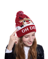 Bonnet de Noël lumineux qui clignote