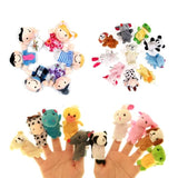 Marionnettes animaux ou personnages pour doigts de la main