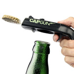 Pistolet décapsuleur Caps Gun. Jeu apéro arme factice pour capsule de bière
