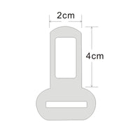 Ceinture pour chien ou chat pour voiture. Harnais à clipser sur la boucle de sécurité