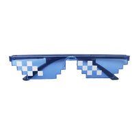 Lunettes en forme de pixels, style minecraft ou "deal with it" enfant et adultes