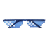 Lunettes en forme de pixels, style minecraft ou "deal with it" enfant et adultes