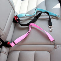 Ceinture pour chien ou chat pour voiture. Harnais à clipser sur la boucle de sécurité
