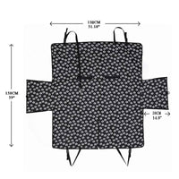 Protection sièges arrières auto pour chiens. Couverture coffre, tapis de voiture pour chien