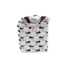 Sac isotherme pour pique nique. Lunch box avec motifs ours polaire, hérisson, baleine, forêt