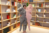 Peluche géante Crocodile Alligator de 60 à 140cm ! Énorme coussin croco