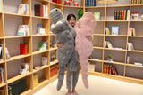 Peluche géante Crocodile Alligator de 60 à 140cm ! Énorme coussin croco