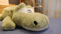 Peluche géante Crocodile Alligator de 60 à 140cm ! Énorme coussin croco