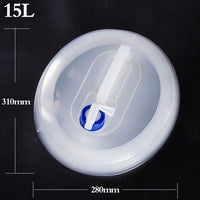 Bidon d'eau rétractable de 3L 5L 8L 10L 15L. Idéal camping randonnée survivalisme, stockage pliable