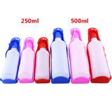 Bouteille portable - Gourde d'eau pour chiens, 250 à 500ml. Idéal balades