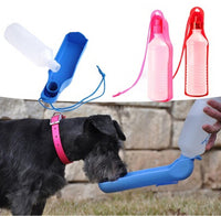 Bouteille portable - Gourde d'eau pour chiens, 250 à 500ml. Idéal balades