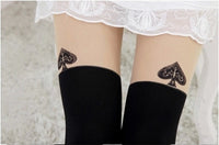 Collants - Bas en forme de chats, lapin, étoiles, cœur, etc