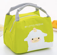 Sac isotherme pour pique nique. Lunch box avec dessins d'animaux et personnages